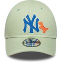 kepure-islenkta-zalia-reguliuojamas-vaikams-9forty-dino-icon-new-york-yankees-mlb-new-era