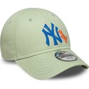 kepure-islenkta-zalia-reguliuojamas-vaikams-9forty-dino-icon-new-york-yankees-mlb-new-era