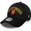 kepure-islenkta-juoda-snapback-vaikams-9forty-wordmark-gryffindor-harry-potter-new-era