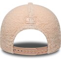 kepure-islenkta-rozine-snapback-vaikams-rosa-9forty-m-crown-winter-borg-new-york-yankees-mlb-new-era