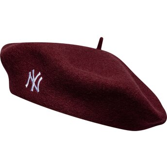 Beretė raudona Wool Script New York Yankees MLB New Era