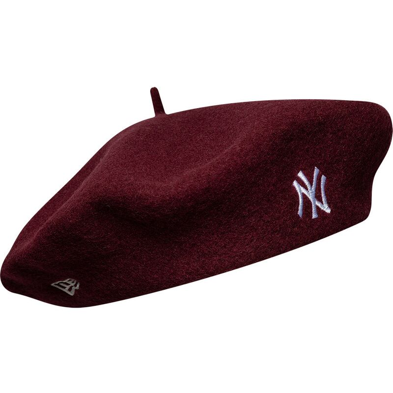 berete-raudona-wool-script-new-york-yankees-mlb-new-era