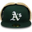 kepure-plokscia-zalia-priglundanti-59fifty-dogear-world-series-oakland-athletics-mlb-new-era