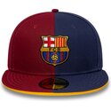 kepure-plokscia-ivairiaspalvis-priglundanti-59fifty-9fifty-poly-fc-barcelona-laliga-new-era