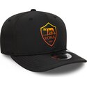 kepure-islenkta-juoda-snapback-9seventy-stretch-snap-repreve-associazione-sportiva-roma-serie-a-new-era