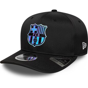 Kepurė išlenkta juoda snapback multicolor 9SEVENTY Stretch Snap TPU FC Barcelona LALIGA New Era