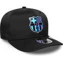 kepure-islenkta-juoda-snapback-multicolor-9seventy-stretch-snap-tpu-fc-barcelona-laliga-new-era