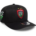 kepure-islenkta-juoda-snapback-9seventy-stretch-snap-lily-rugby-club-toulonnais-french-rugby-federation-ffr-new-era