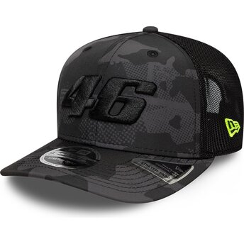 Kepurė išlenkta kamufliažas snapback 9SEVENTY Stretch Snap Valentino Rossi VR46 MotoGP New Era