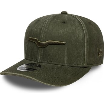 Kepurė išlenkta žalia snapback 9SEVENTY Stretch Snap Moto Guzzi New Era