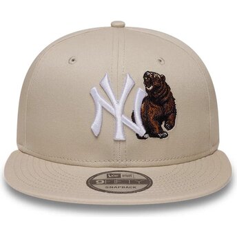 Kepurė plokščia smėlio snapback 9FIFTY Outdoor Icon New York Yankees MLB New Era