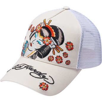 Kepurė išlenkta smėlio snapback Tokyo Geisha Ed Hardy