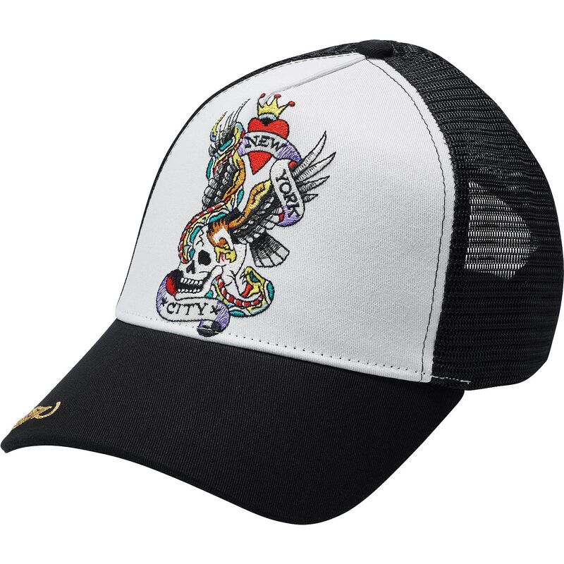 kepure-islenkta-juoda-snapback-nyc-ed-hardy