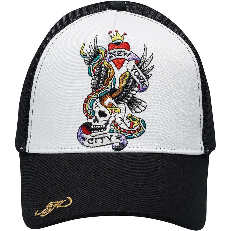 kepure-islenkta-juoda-snapback-nyc-ed-hardy
