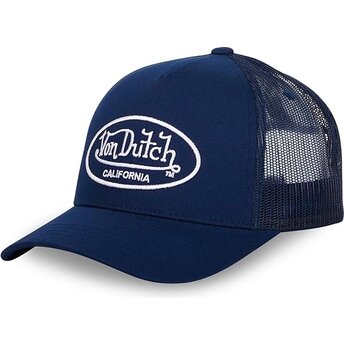 Kepurė išlenkta tamsiai mėlyna reguliuojamas LOF B20 Von Dutch