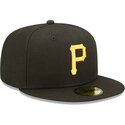 kepure-plokscia-juoda-priglundanti-59fifty-ac-perf-pittsburgh-pirates-mlb-new-era