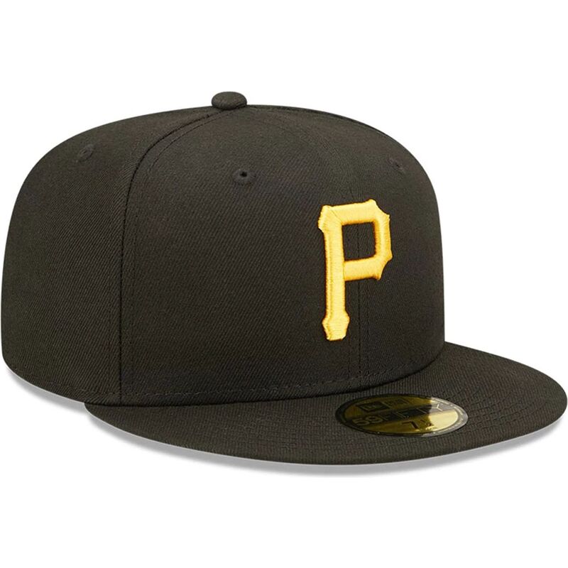kepure-plokscia-juoda-priglundanti-59fifty-ac-perf-pittsburgh-pirates-mlb-new-era