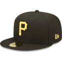 kepure-plokscia-juoda-priglundanti-59fifty-ac-perf-pittsburgh-pirates-mlb-new-era