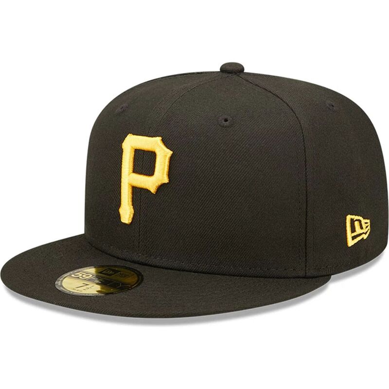 kepure-plokscia-juoda-priglundanti-59fifty-ac-perf-pittsburgh-pirates-mlb-new-era