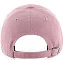 kepure-islenkta-rozine-reguliuojamas-clean-up-mauve-los-angeles-dodgers-mlb-47-brand