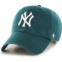 kepure-islenkta-zalia-reguliuojamas-clean-up-no-loop-label-pacific-green-new-york-yankees-mlb-47-brand