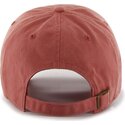 kepure-islenkta-raudona-reguliuojamas-clean-up-no-loop-label-island-red-new-york-yankees-mlb-47-brand