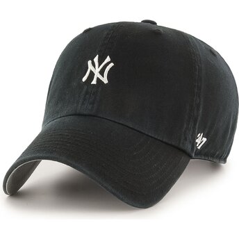Kepurė išlenkta juoda reguliuojamas Clean Up Base Runner Mini New York Yankees MLB 47 Brand