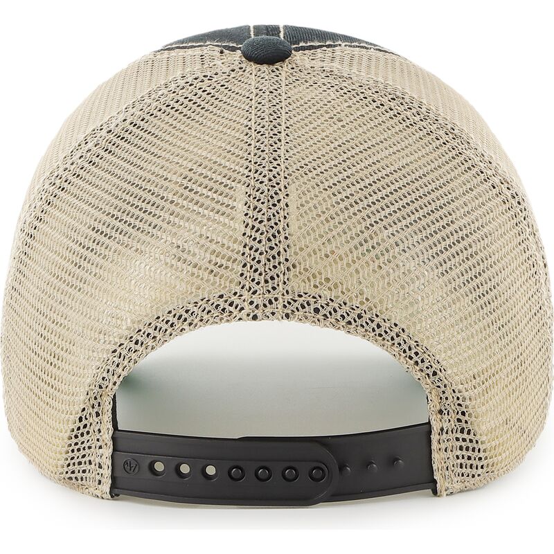 kepure-islenkta-juoda-snapback-clean-up-trawler-new-york-yankees-mlb-47-brand