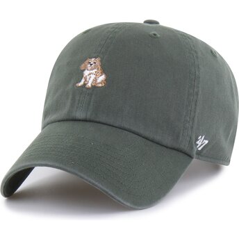 Kepurė išlenkta žalia reguliuojamas Clean Up Base Runner Icon Dog 47 Brand