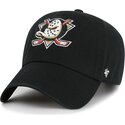 kepure-islenkta-juoda-reguliuojamas-clean-up-anaheim-ducks-nhl-47-brand