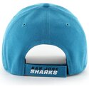 kepure-islenkta-melyna-reguliuojamas-mvp-dark-teal-san-jose-sharks-nhl-47-brand