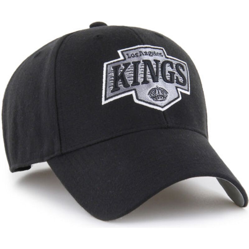 kepure-islenkta-juoda-reguliuojamas-mvp-essential-los-angeles-kings-nhl-47-brand