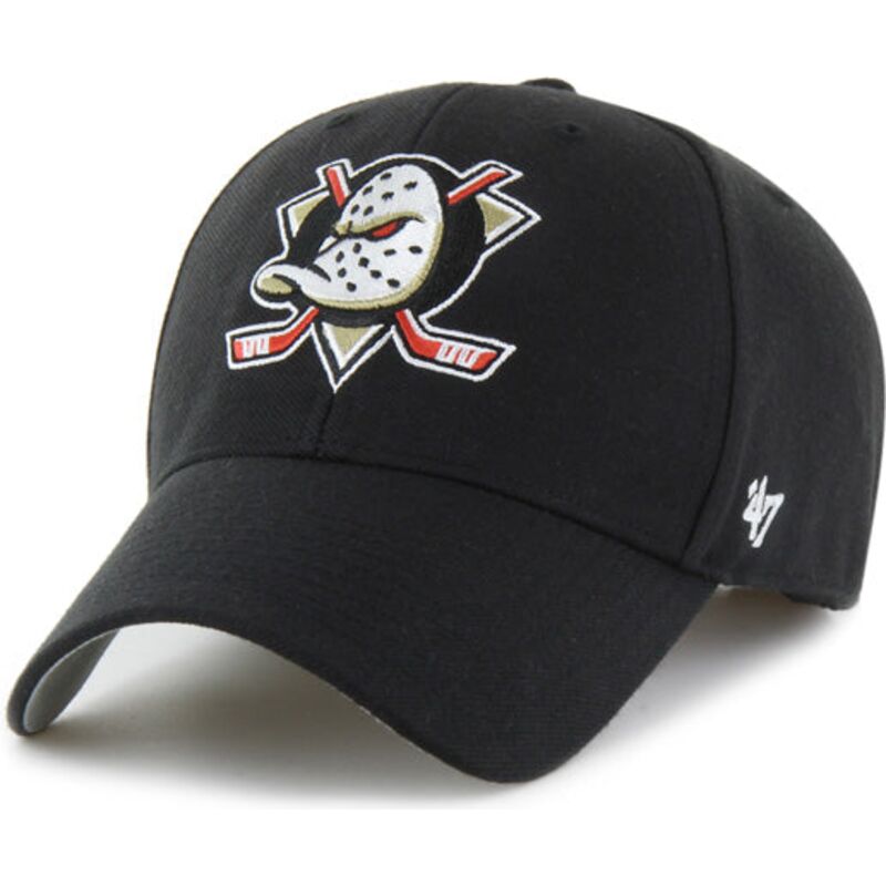 kepure-islenkta-juoda-reguliuojamas-mvp-essential-anaheim-ducks-nhl-47-brand