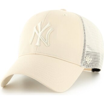 Kepurė išlenkta smėlio snapback MVP Branson New York Yankees MLB 47 Brand