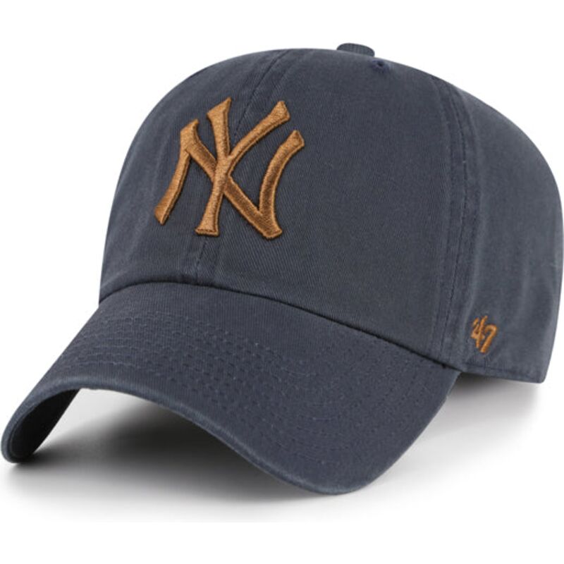 kepure-islenkta-pilka-reguliuojamas-clean-up-contrast-vintage-navy-new-york-yankees-mlb-47-brand