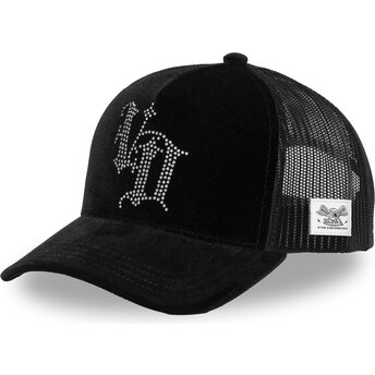 Kepurė išlenkta juoda snapback ROYALB Von Dutch