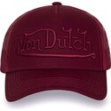 kepure-islenkta-raudona-snapback-emb07-von-dutch