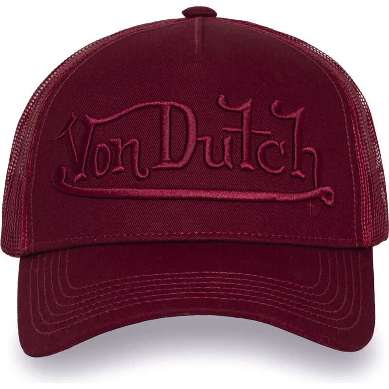 kepure-islenkta-raudona-snapback-emb07-von-dutch