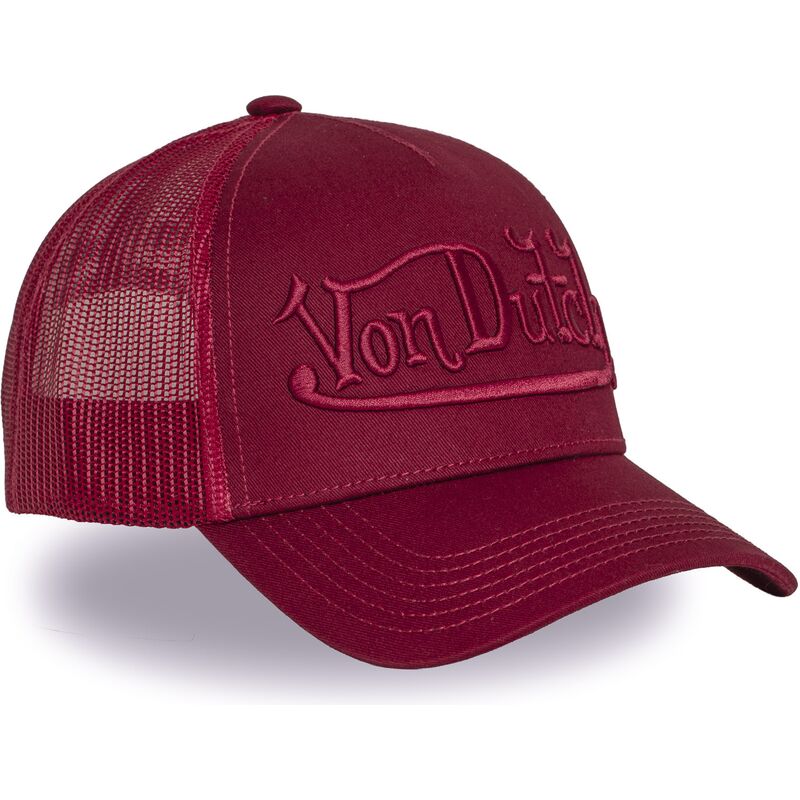 kepure-islenkta-raudona-snapback-emb07-von-dutch