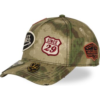 Kepurė išlenkta kamufliažas snapback KAMO04 Von Dutch