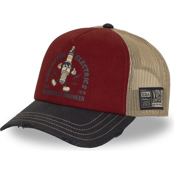 Kepurė išlenkta įvairiaspalvis snapback CREW36 Von Dutch