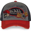 kepure-islenkta-ivairiaspalvis-snapback-patches18-von-dutch
