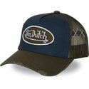 kepure-islenkta-tamsiai-melyna-snapback-used-14-von-dutch