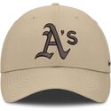 kepure-islenkta-smelio-reguliuojamas-structured-uv-poly-ripstop-oakland-athletics-mlb-nike