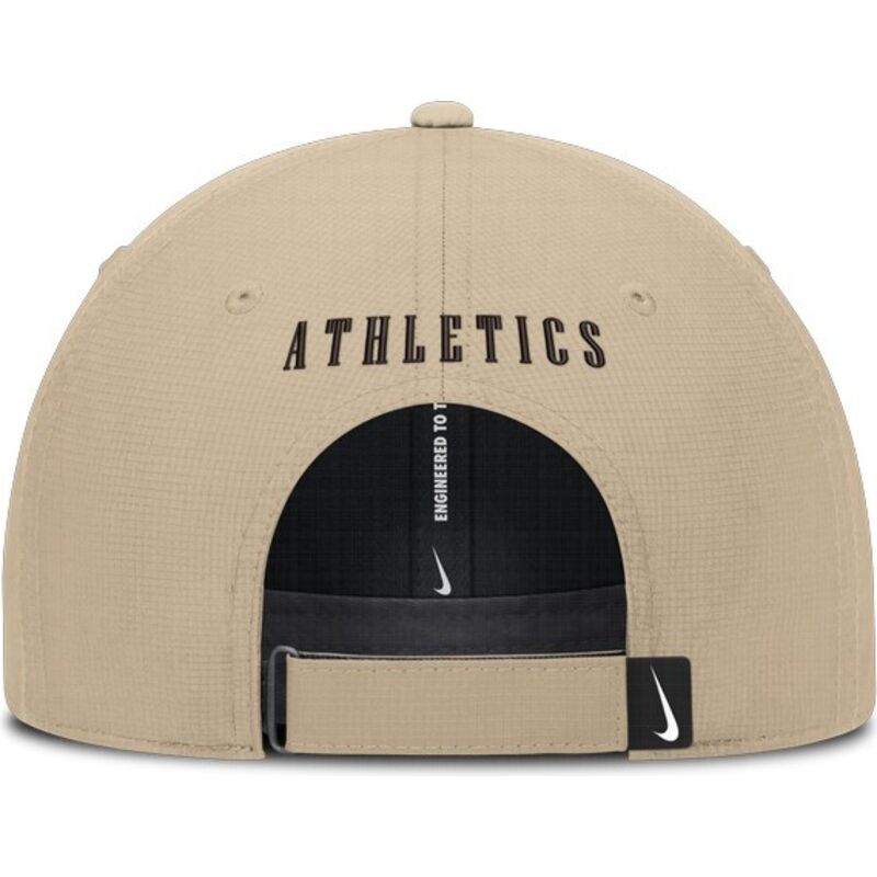 kepure-islenkta-smelio-reguliuojamas-structured-uv-poly-ripstop-oakland-athletics-mlb-nike