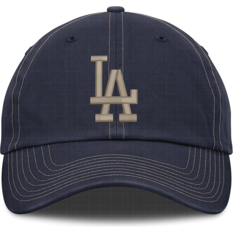 kepure-islenkta-tamsiai-melyna-reguliuojamas-fathers-day-club-unstructured-organic-cotton-los-angeles-dodgers-mlb-nike