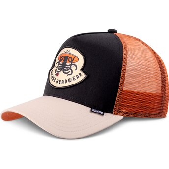 Kepurė išlenkta juoda snapback HFT Rose Kraken Djinns