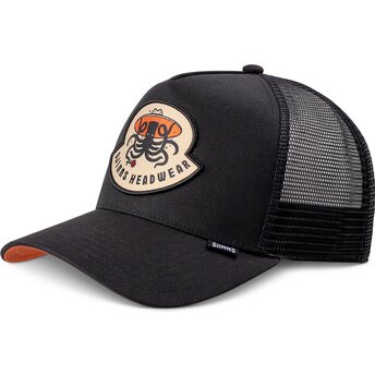 Kepurė išlenkta juoda snapback HFT Rose Kraken Djinns