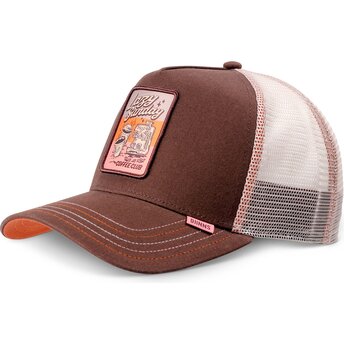 Kepurė išlenkta ruda snapback HFT LSCC Funky Patch Djinns