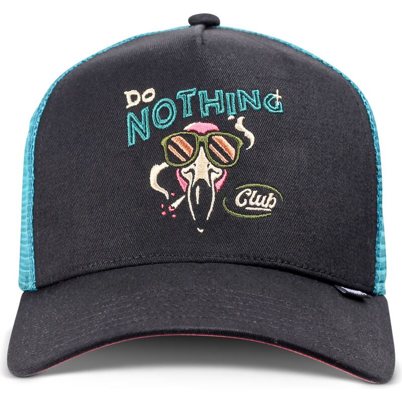 kepure-islenkta-juoda-snapback-hft-dnc-flamingo-djinns